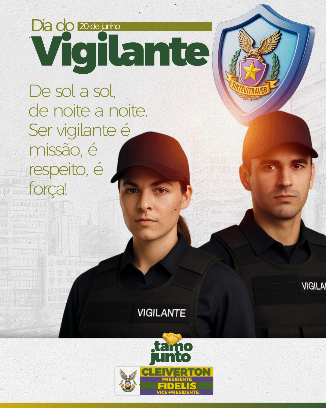 20 de Junho – Dia do Vigilante: Profissão de Coragem, Missão de Respeito