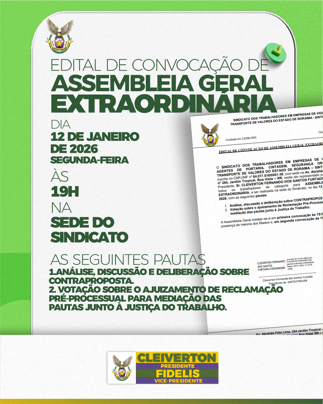 Assembleia vai discutir contraproposta e possível ação na Justiça do Trabalho