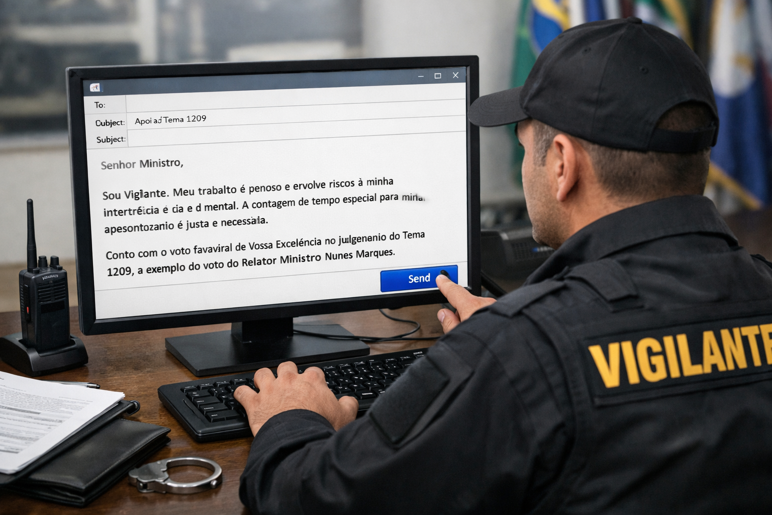 Tema 1209. Mobilização nacional pelo direito dos vigilantes
