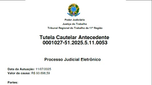 Justiça rejeita ação que pedia afastamento do presidente e diretoria do SINTEVITRAVER